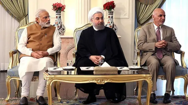 غنی روحانی مودی