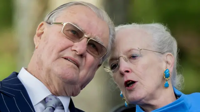 Pareja real danesa.