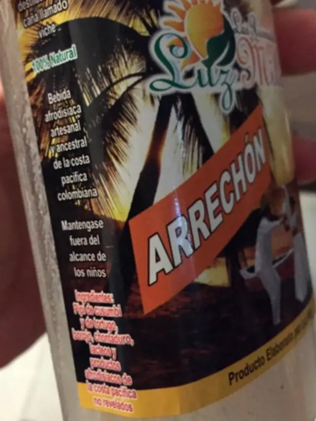 Botella de arrechón