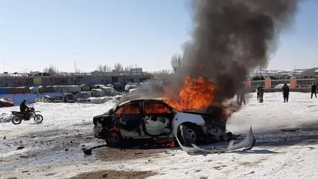 انفجار در کابل، معاون والی، خشونت‌ها، انفجار در غور