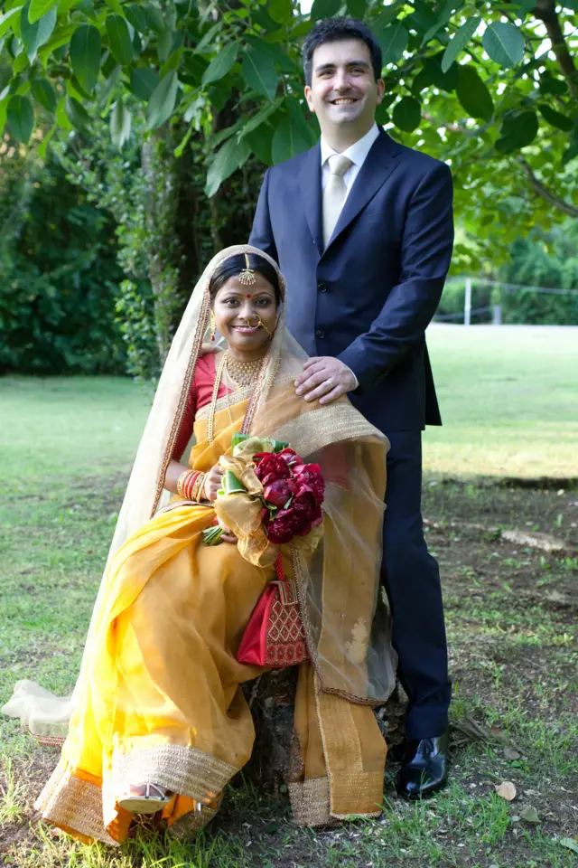 বিয়ের দিনে আসমা পারভিন