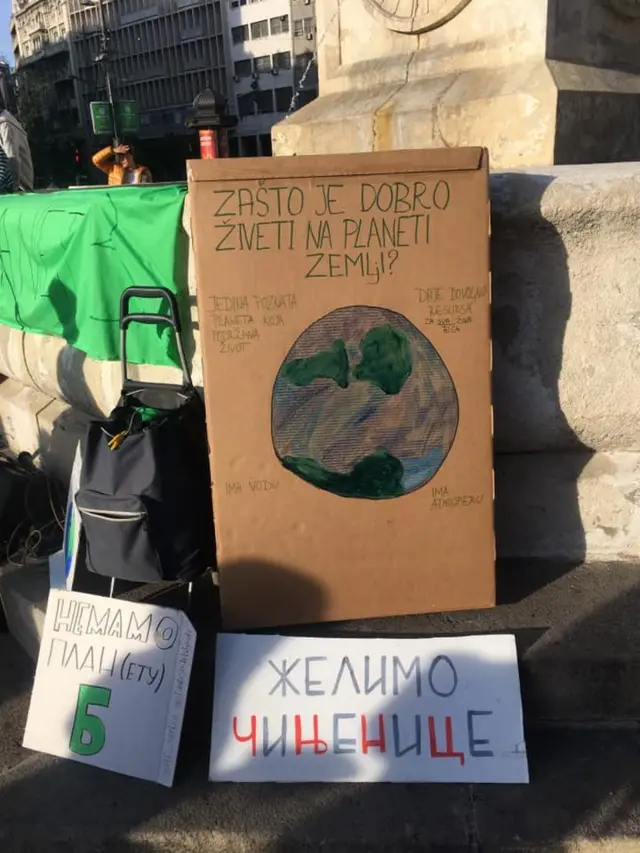 Jasne poruke na protestu