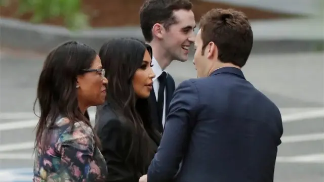 کیم کارداشیان چهارشنبه پیش از کاخ سفید بازدید کرد