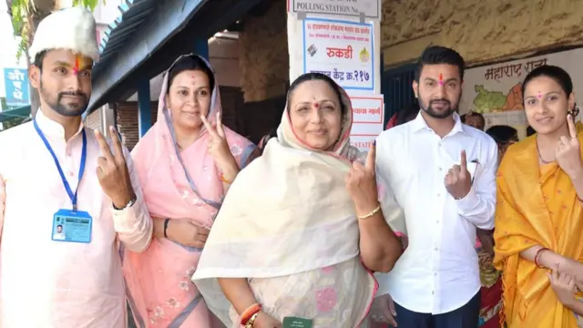 हातकणंगले उमेदवार धैर्यशील माने मतदान