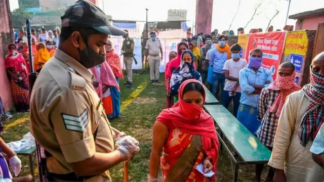 బిహార్ తొలివిడత పోలింగ్