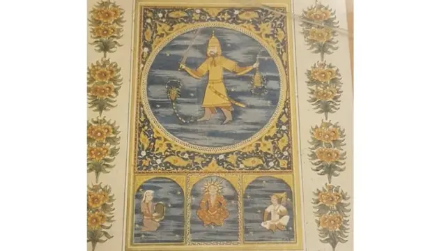 لوحة لقصة من ألف ليلة وليلة