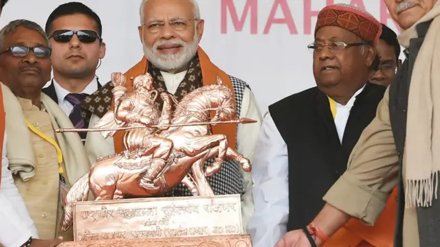 राजा सुहेलदेव की मूर्ति