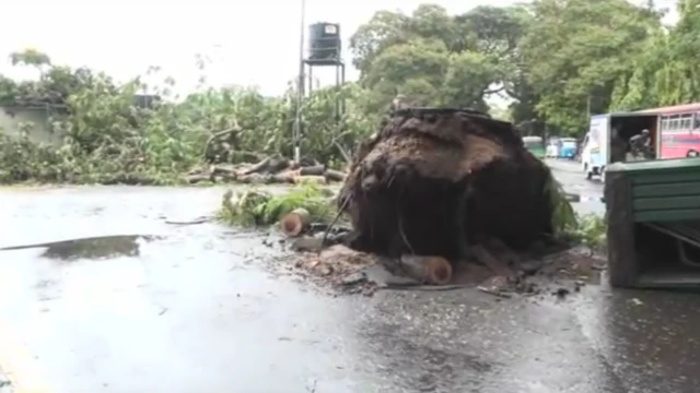 ශ්‍රී ලංකාවේ අයහපත් කාලගුණය