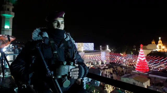 Праздничная месса в Вифлееме