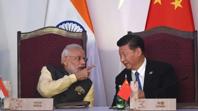 नरेंद्र मोदी और शी जिनपिंग