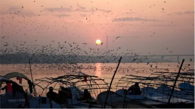 Ганга ва Жамна Аллоҳободда учрашади