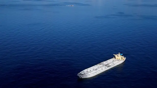 Танкер у берегов Луизианы