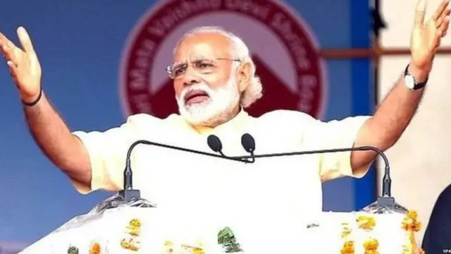 नरेंद्र मोदी, भाजप, मीडिया