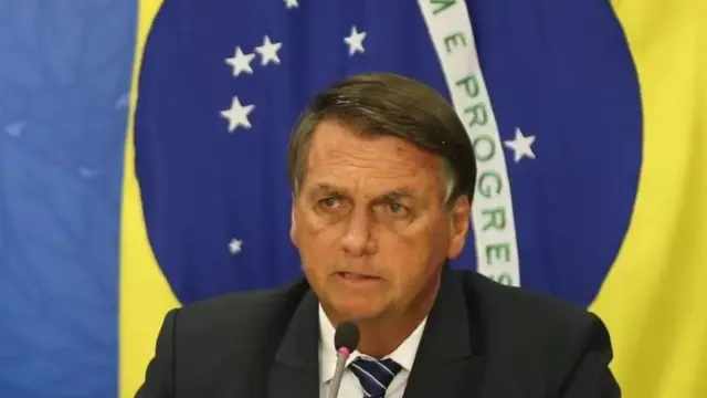 O presidente Jair Bolsonaro