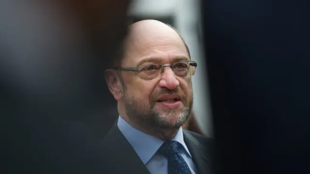 Candidato ao governo alemão, Martin Schulz