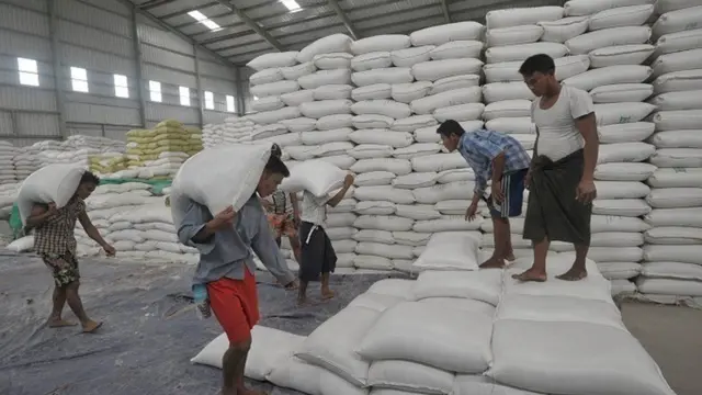 မြန်မာတွေဟာ ဆန်ကို အဓိက စားသုံးကြ