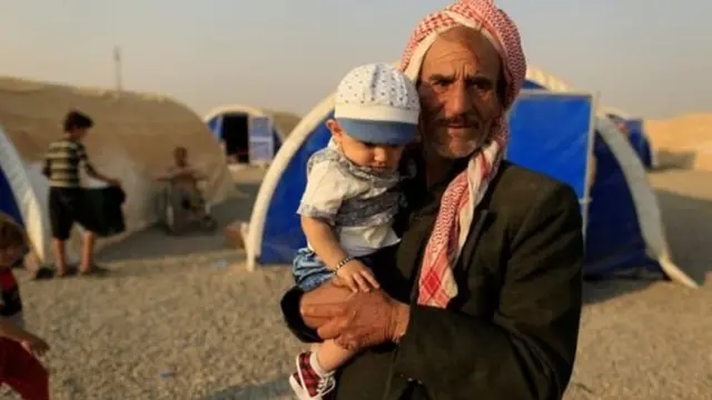 Musul'dan kaçan siviller