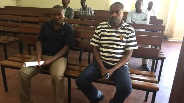 Nsekanabo Jean Pierre na Nkaka Ignace mu kwezi kwa kane 2019 bagezwa bwa mbere mu rukiko nyuma y'uko bafatiwe ku mupaka wa Bunagana bakorehezwa mu Rwanda