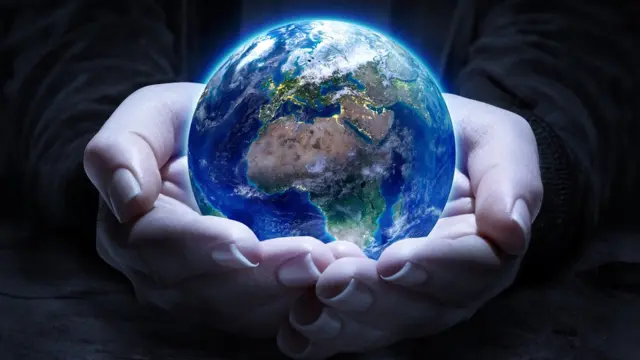 El mundo en unas manos