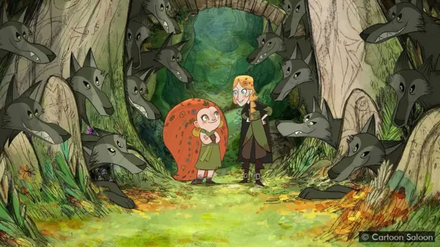 Adegan dalam film Wolfwalkers