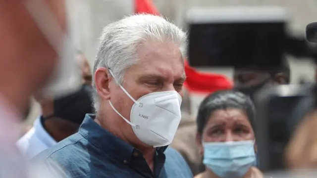 Miguel Díaz-Canel, presidente de Cuba
