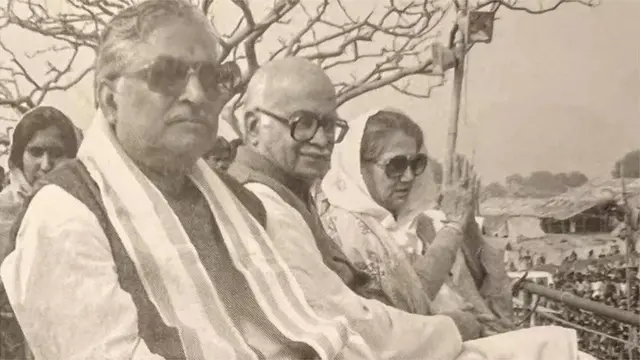 బీజేపీ నేత ఎల్.కె అద్వానీతో విజయ‌రాజె సింధియా