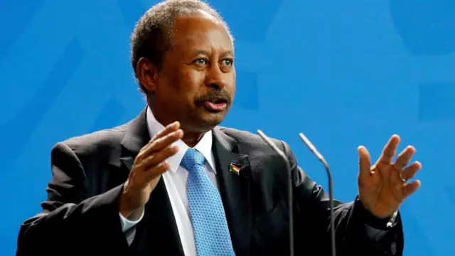 عبد الله حمدوك رئيس الوزراء