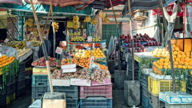 محل فاكهة مصري