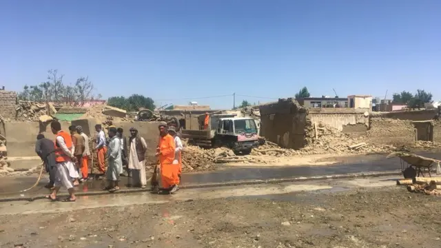 د غزني امنیه قومندان وايي، برید د مازدا موټر په مټ شوی