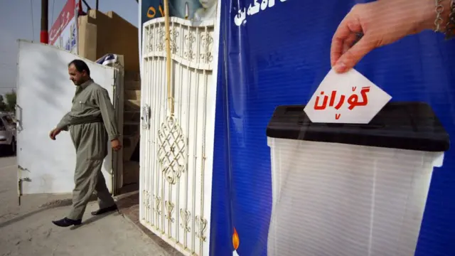 2009 yılında yapılan IKBY seçimlerinde bir seçim merkezi