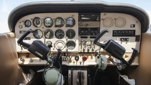 Cabina de Cessna