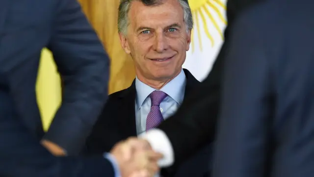 Macri eb Brasilia.