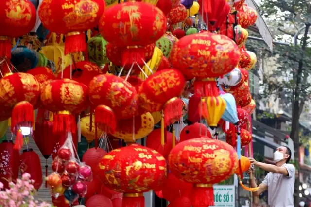 Ảnh chụp ngày 25/1/2022 ở Hà Nội