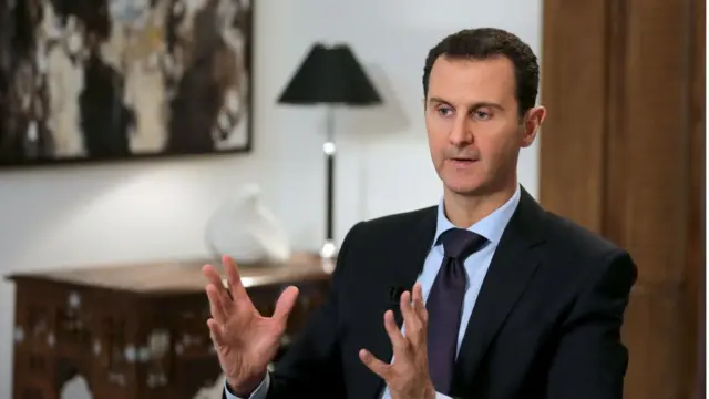 O presidente da Síria, Bashar al-Assad