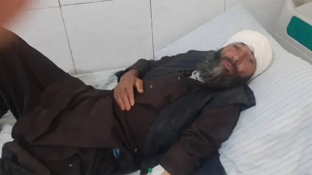 د پېښې ټپیان پلخمري روغتون ته لېږدول شوي دي.