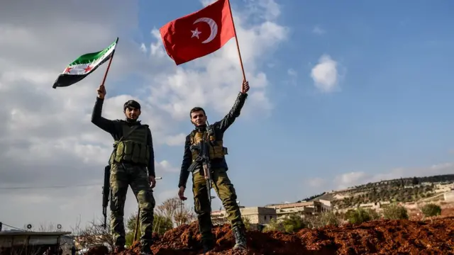 Azez'deki ÖSO mensupları