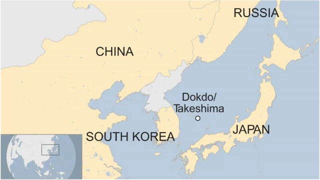 韓国機、竹島上空でロシア機に360発の警告射撃 日本は韓ロに抗議 - BBC