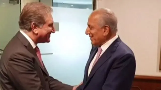 ښاغلي خلیلزاد له دې مخکې اسلام اباد کې د پاکستان بهرنیو چارو له وزیر سره لیدلي