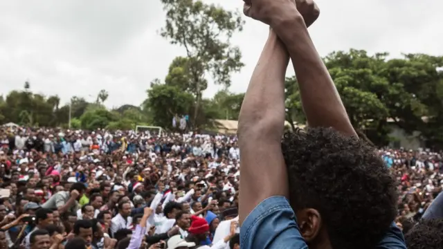 ተቃዉሞ ኣብ በዓል ኢሬቻ - ኣብ ኦሮሚያ