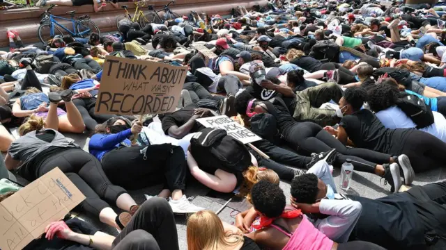 Protest over killing of George Floyd