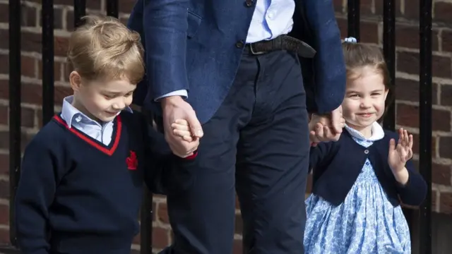 Принц Джордж и принцесса Шарлотта