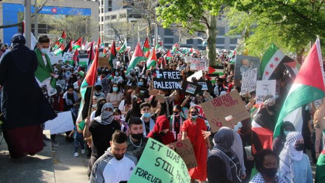 Israeli–Palestinian conflict: Photos of pro-Palestine protest across di ...