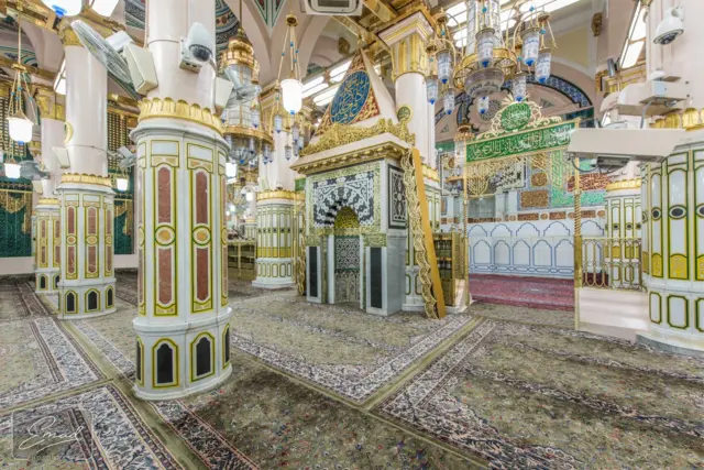 Wani daga cikin sashen cikin Raudah