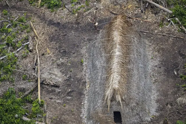 Construção feita pelos índios