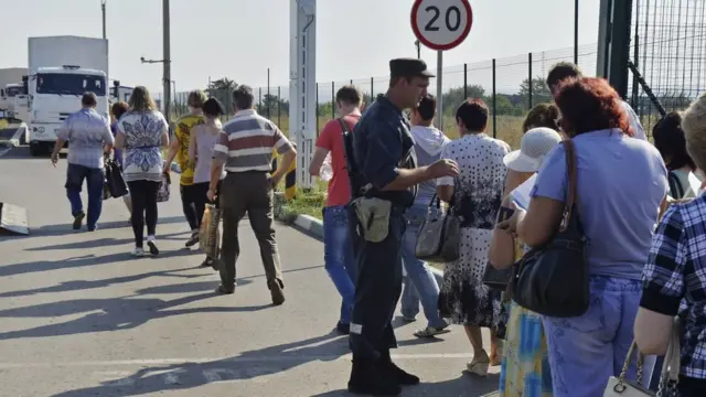 Российско-украинская граница, 2014 год