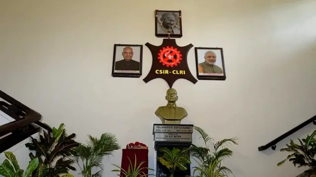 దిల్లీలోని సీఎస్ఐఆర్ కార్యాలయం ప్రవేశ హాలులో యలవర్తి నాయుడమ్మ Yelavarthy Nayudamma విగ్రహం