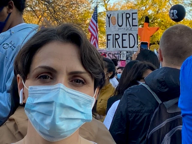 فرناز قاضی‌زاده در واشنگتن