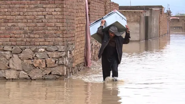 سیل در کابل