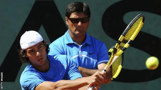 Rafael Nadal e Toni Nadal