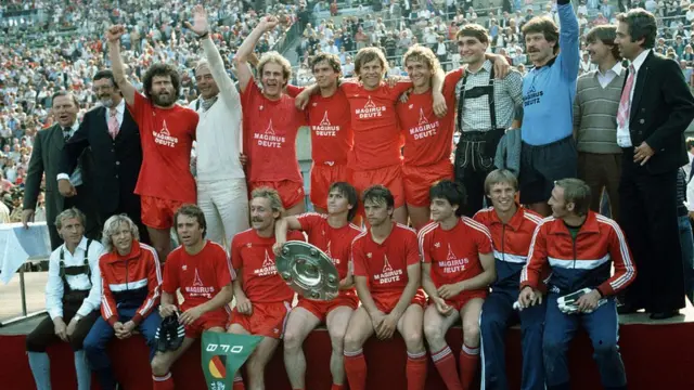 جشن قهرمانی بایرن مونیخ در سال ۱۹۸۱